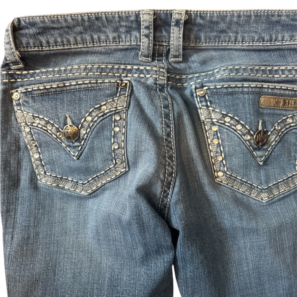 Rock & Republic Women's Boot Cut Jeans in Blue - Picture 4 of 4